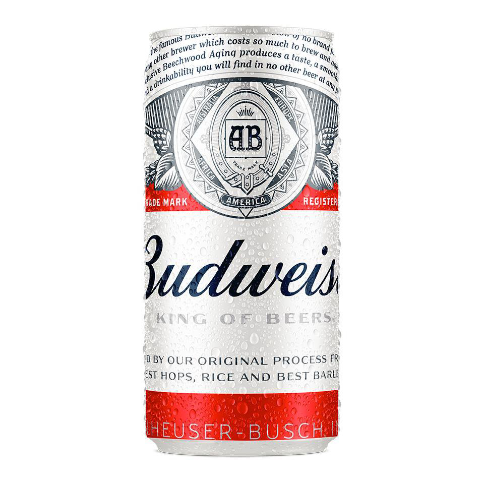 Cerveza Budweiser Lata 269 ml