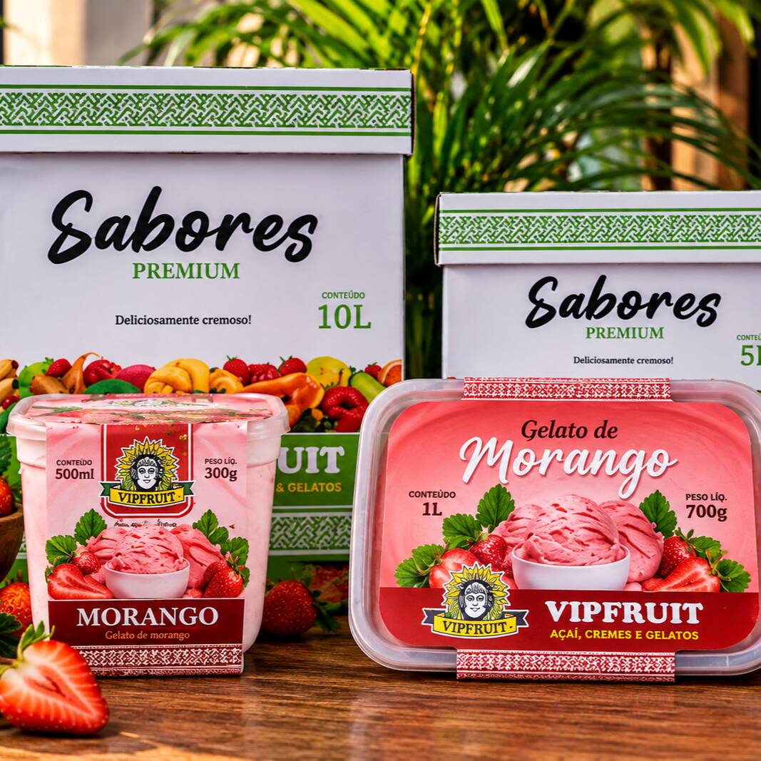 Voltamos com tudo! O sorvete de morango chegou pra deixar seu Dia ainda mais doce e geladinho Cremoso, intenso e com aquele sabor que derrete na boca! Corre pra garantir o seu no Salomão Açaí 15, porque esse aqui some rápido!