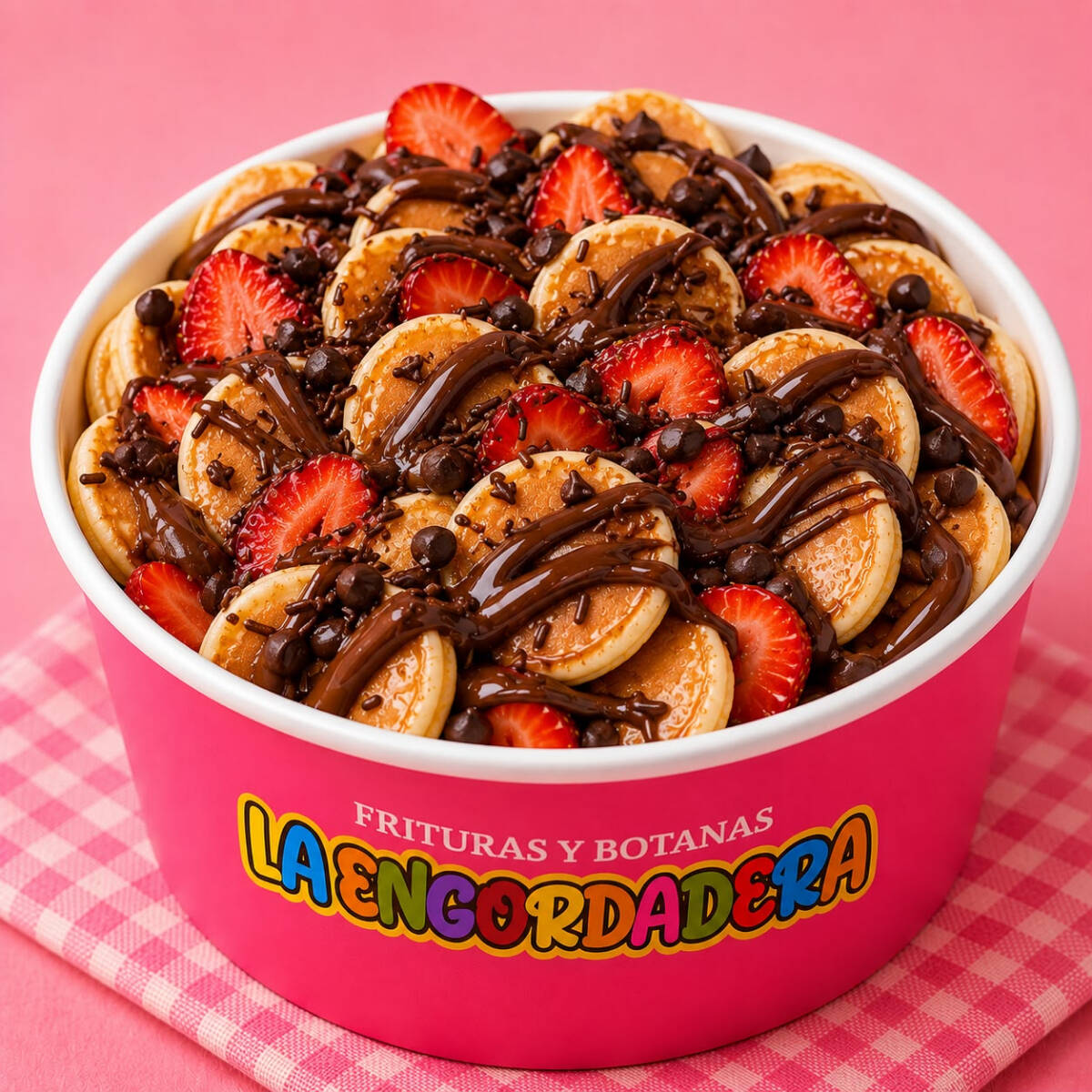 Mini Hot Cakes Triple Delicia