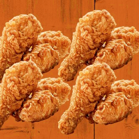 8 Piezas de Pollo Frito