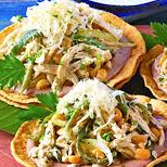 Tostadas de Pollo