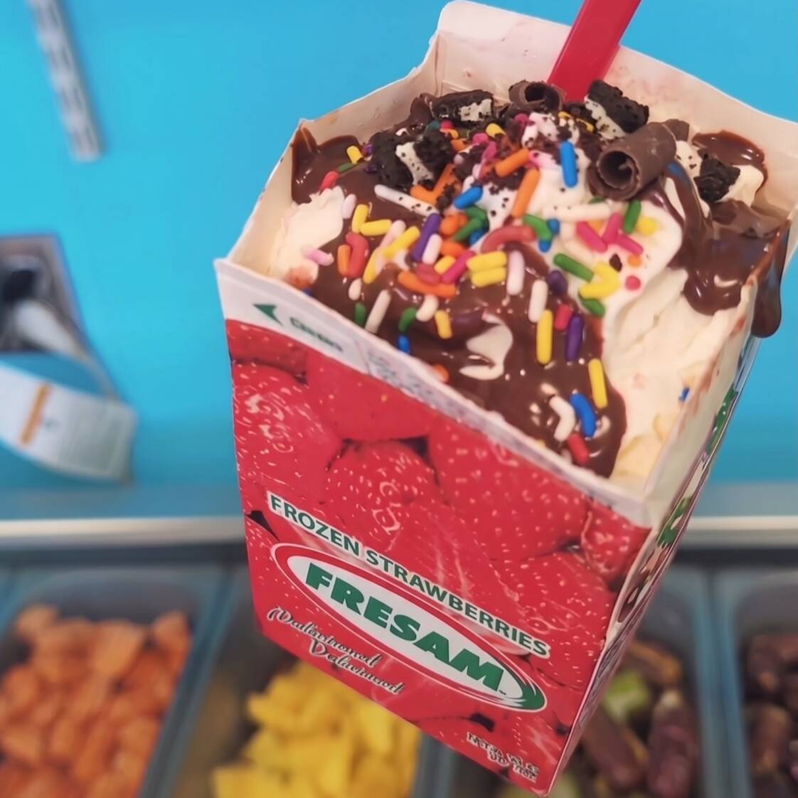 Fresas Congeladas Preparadas