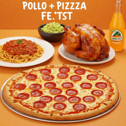 Combo Fest Pollo + Pizza