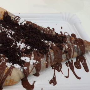 Crepa de Nutella con Oreo