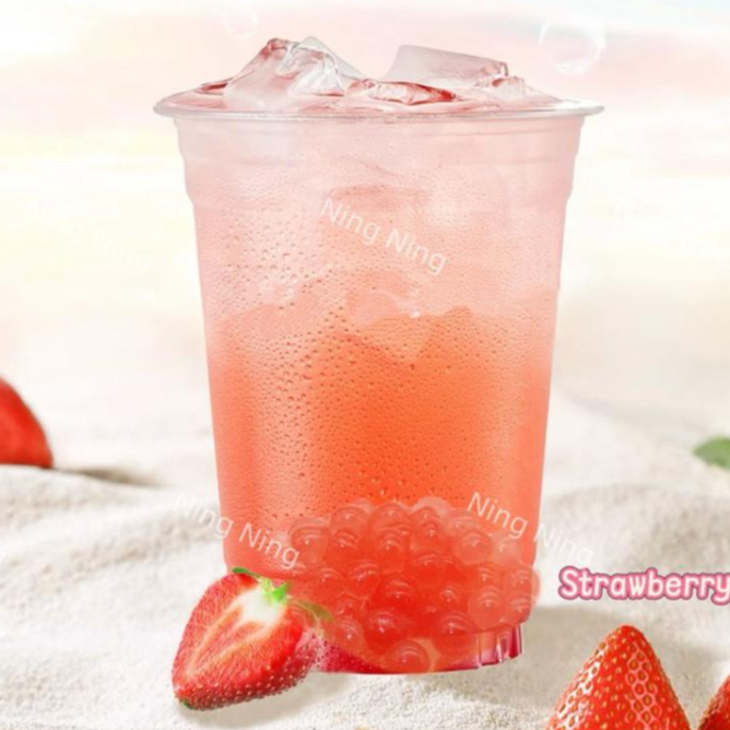 Strawberry Lemon Soda