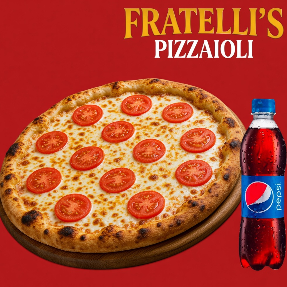 COMBO PIZZA NAPOLITANITA + GASEOSA