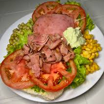 HAMBUERGUER, ALFACE, TOMATE, QUEIJO E MAIONESE