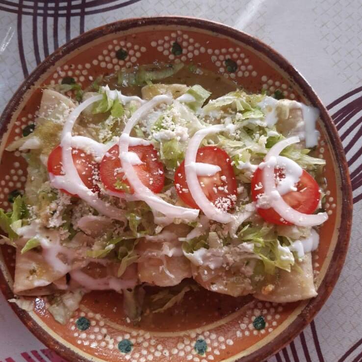 Enchiladas Verdes 5 Piezas