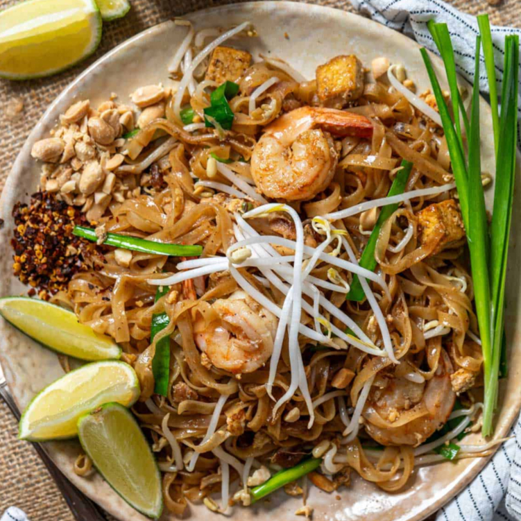 Pad Thaï Camarón