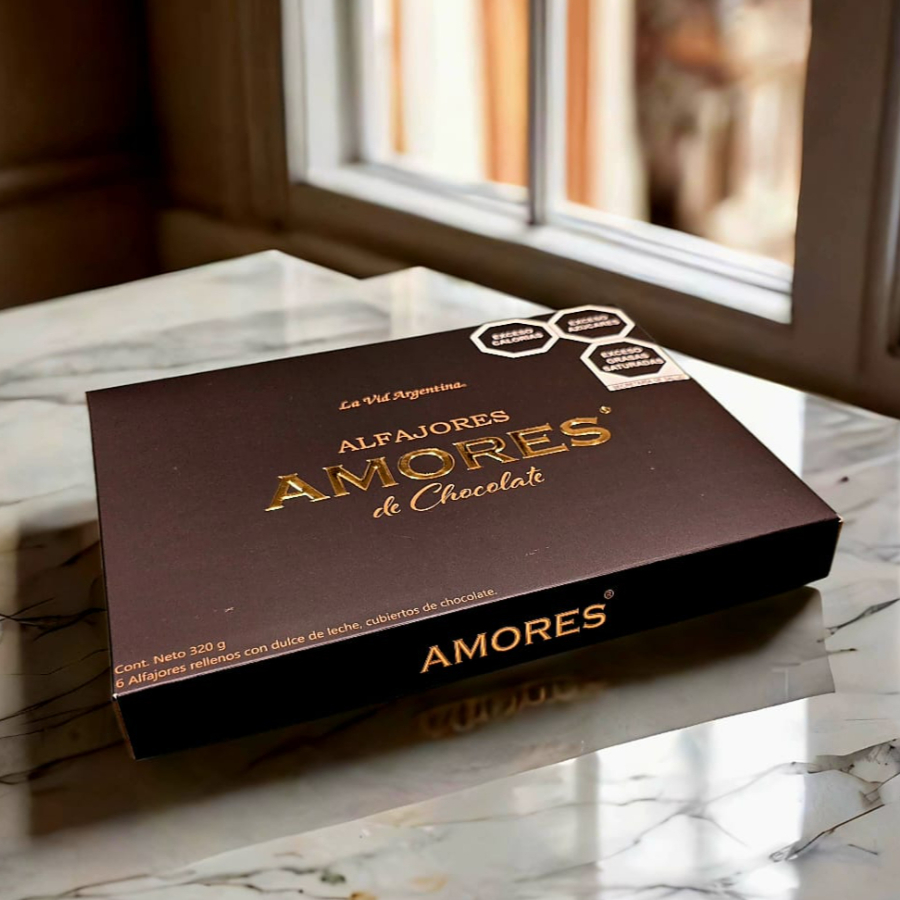 Alfajores AMORES de Chocolate