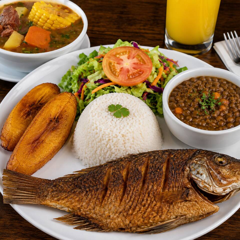 Ejecutivo Mojarra Frita