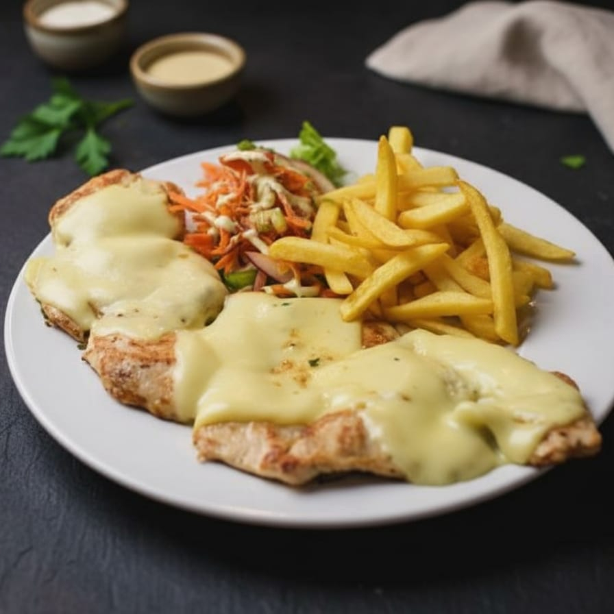 Almuerzo Pechuga Gratinada