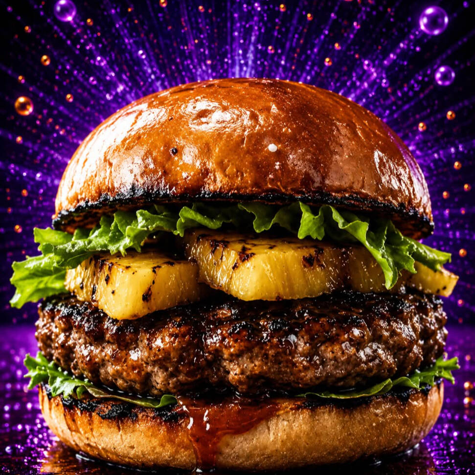 Hamburguesa Smash Hawaiana