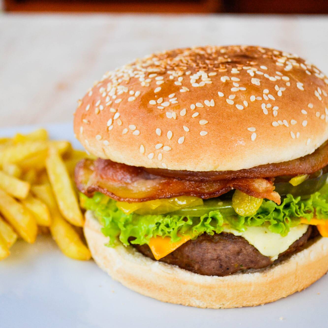 Hamburguesa Clásica