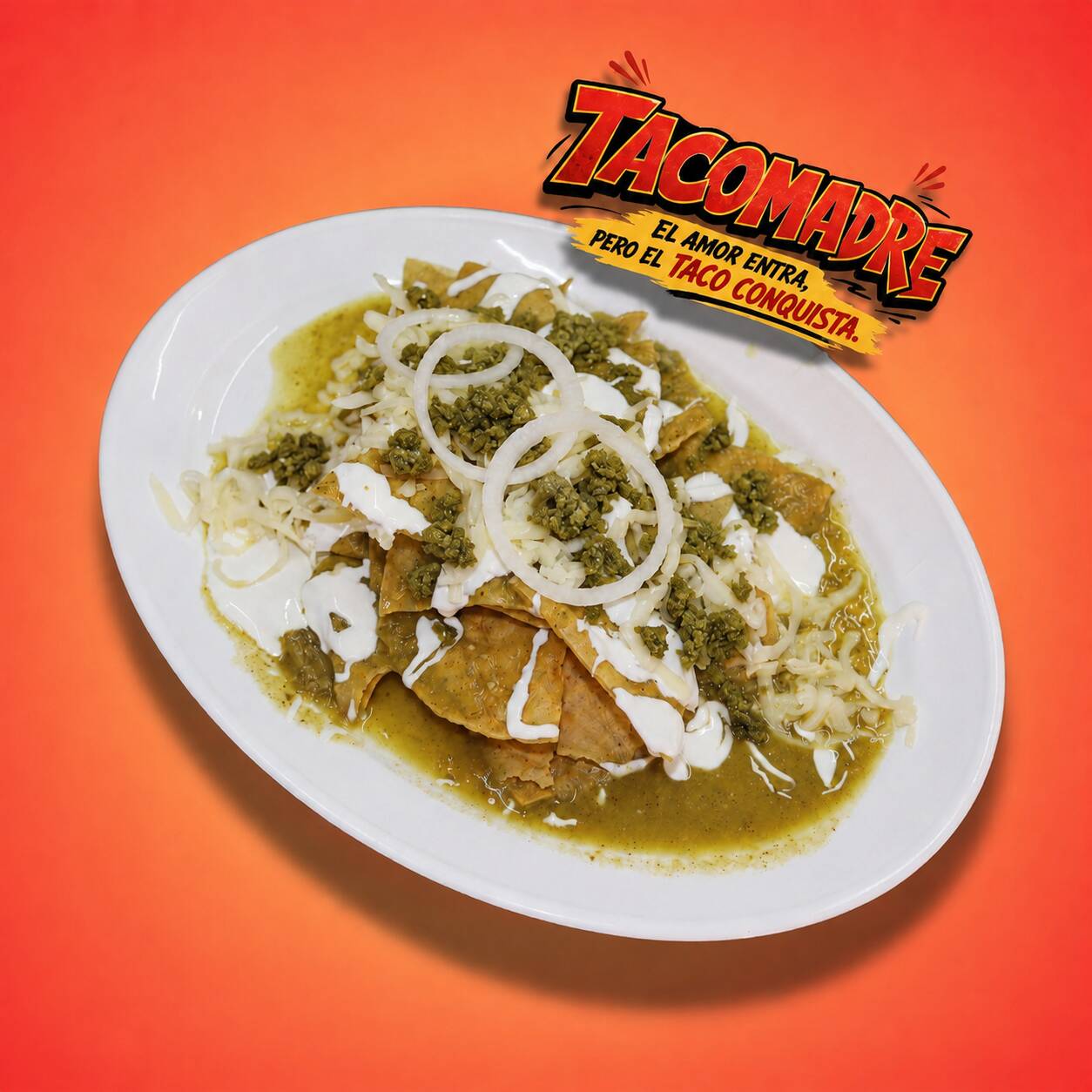 Chilaquiles con Chorizo Verde