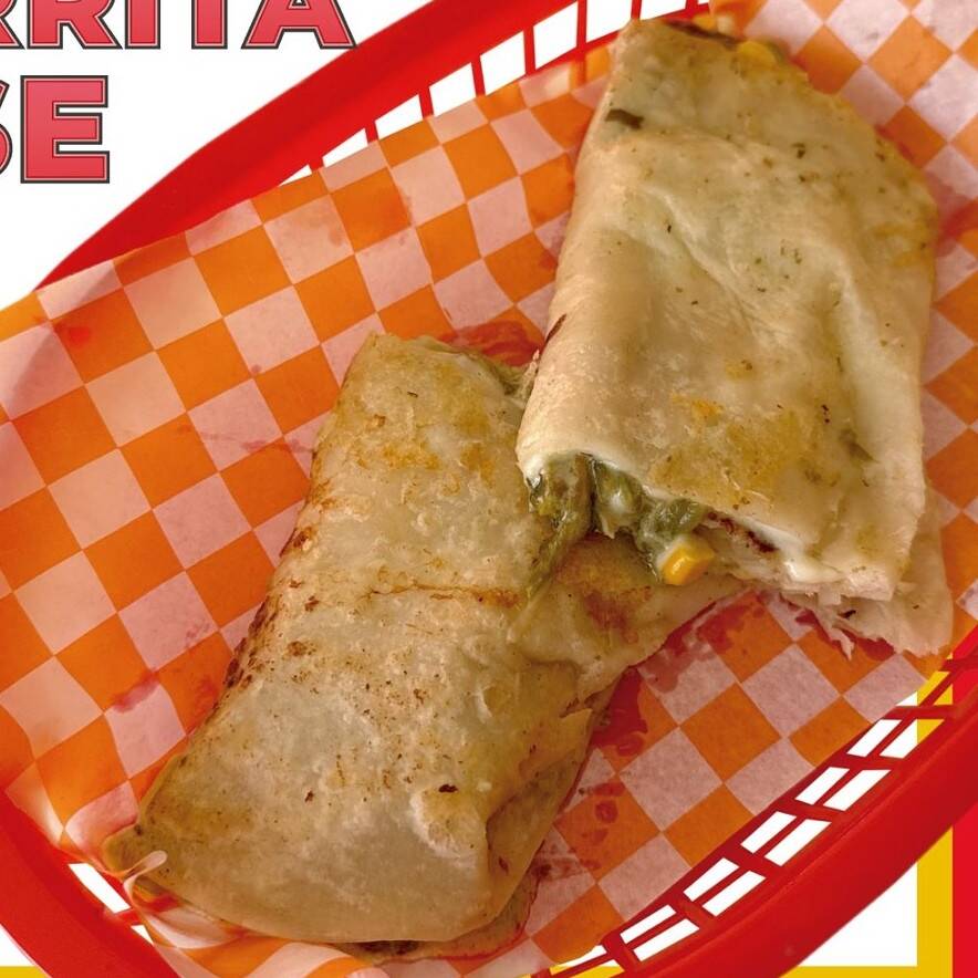 Burrita de Chicharrón Verde Duro