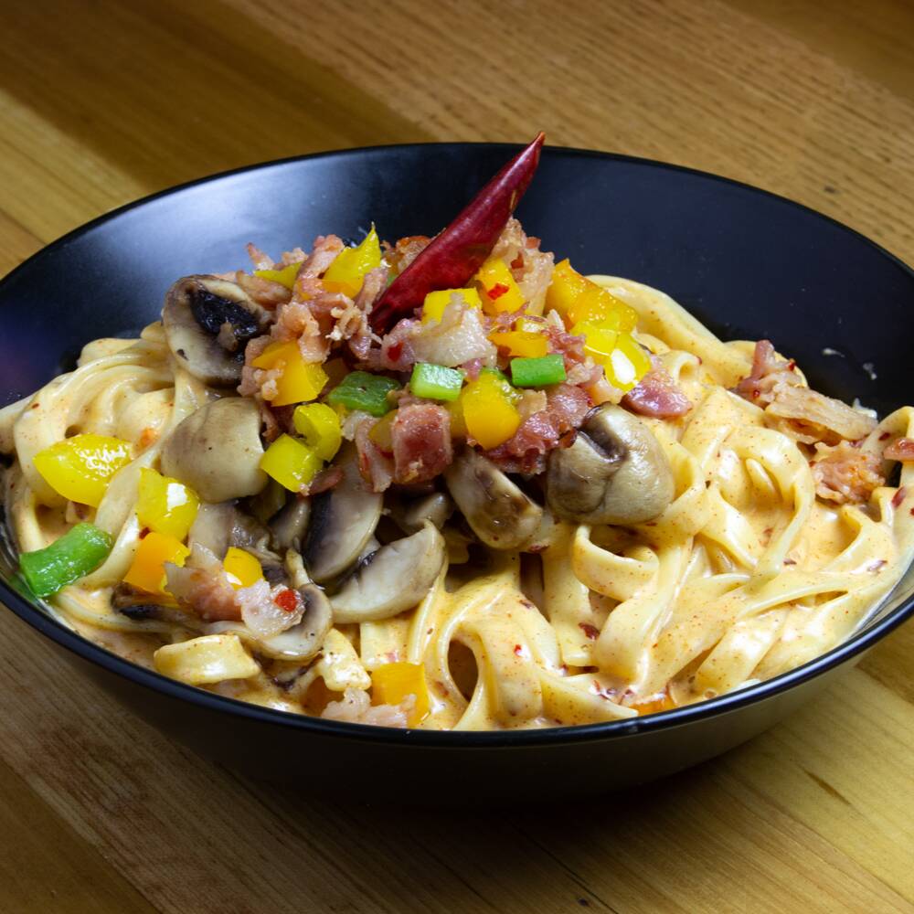 Fettuccine Vesuvio