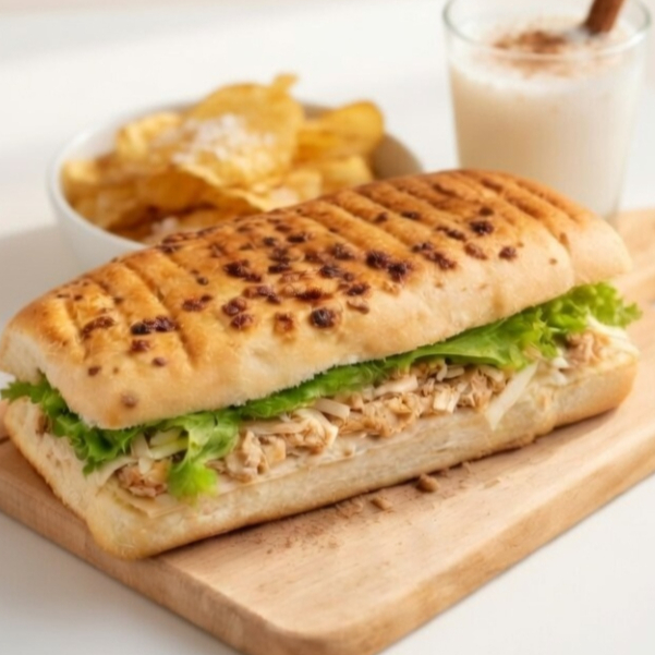 Combo Panini de Pollo a la Plancha