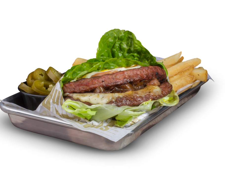 Green burger