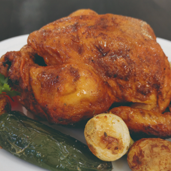 Pollo rostizado chico
