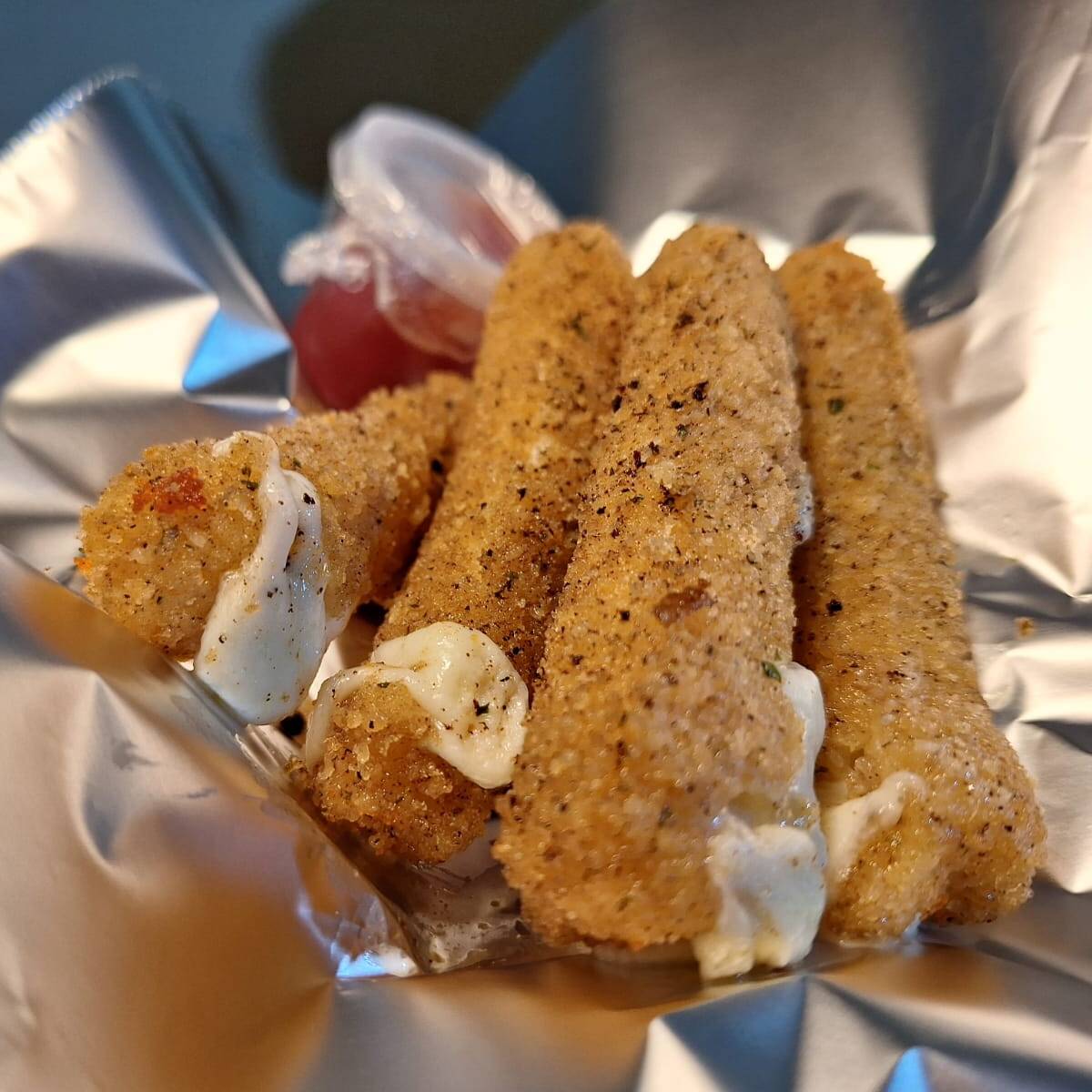 Dedos de Queso con Papas a la Francesa