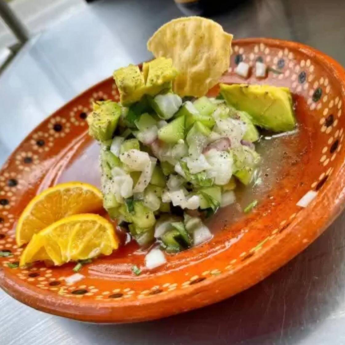 Tostada de Ceviche