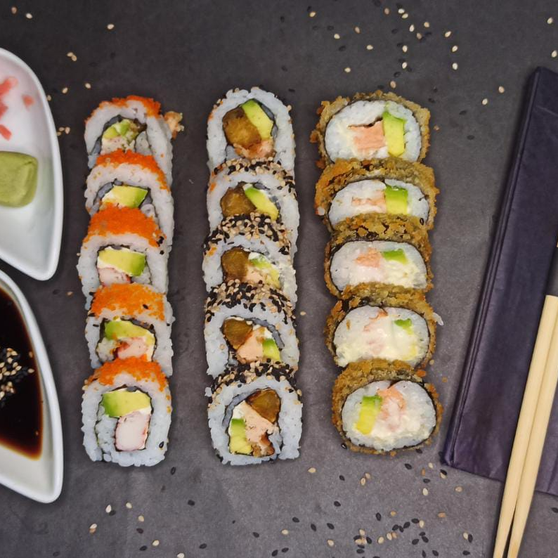 PROMO TRIO SUSHI 15 BOCADOS