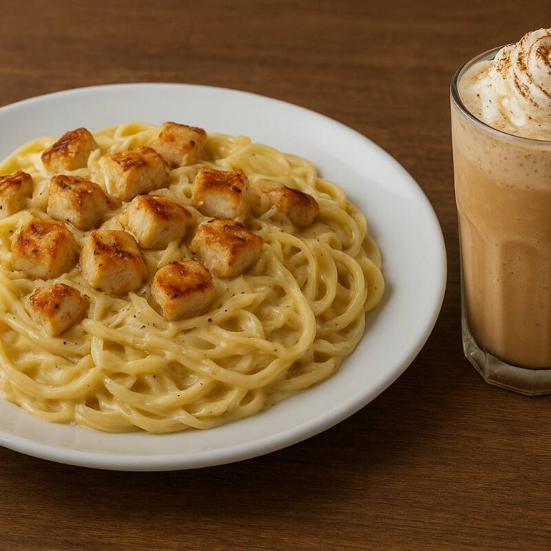 Combo Fetuccini + Frappe