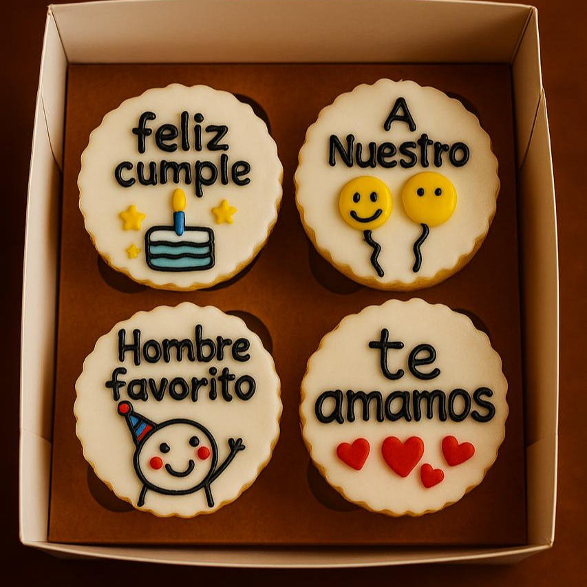Caja de Cupcakes Feliz Cumple #1