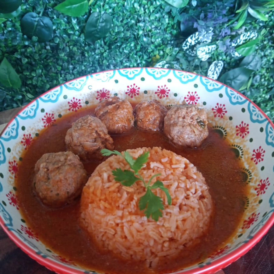 Albondigas en Chipotle