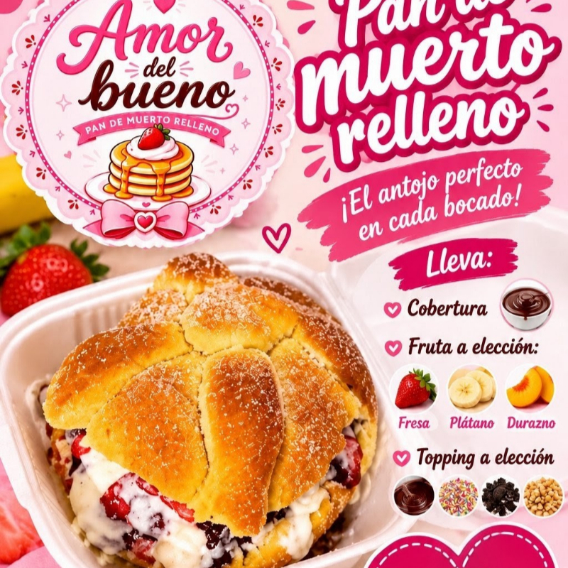 pan de muerto relleno
