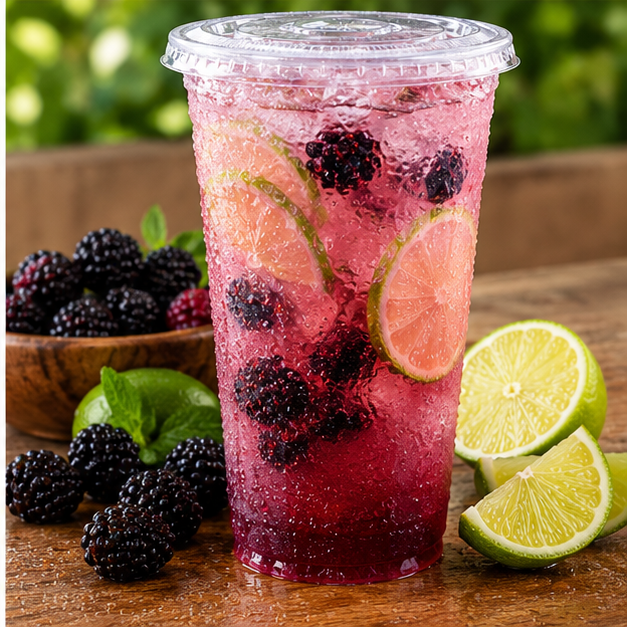 Infusión De Limón Con Zarzamora