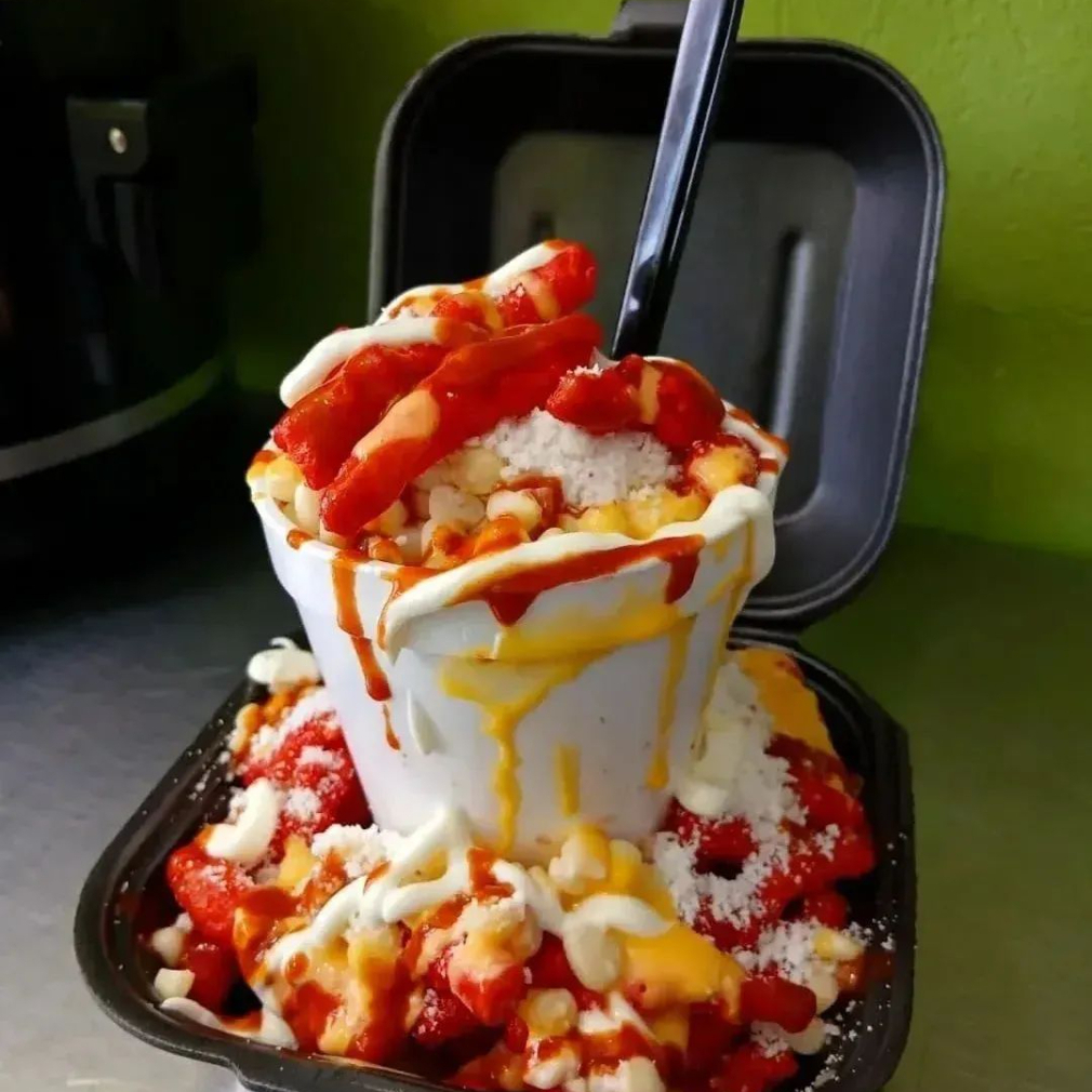 Elote Chorreado