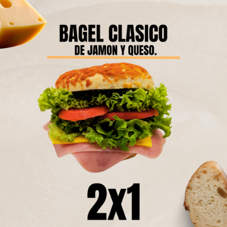 Bagel Clasico 2X1