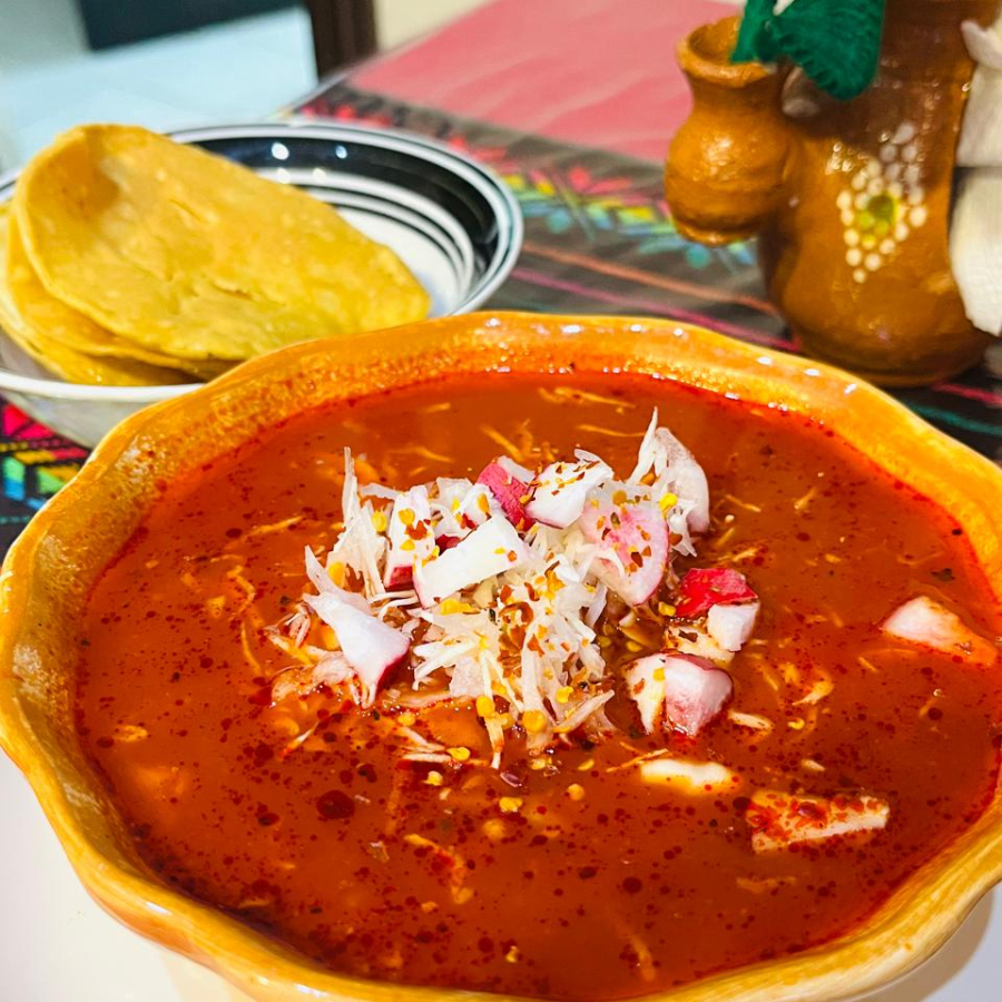 POZOLE ROJO DE PUERCO