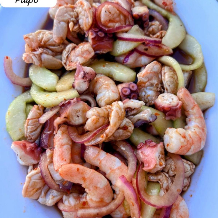 AGUACHILE MIXTO CON PULPO