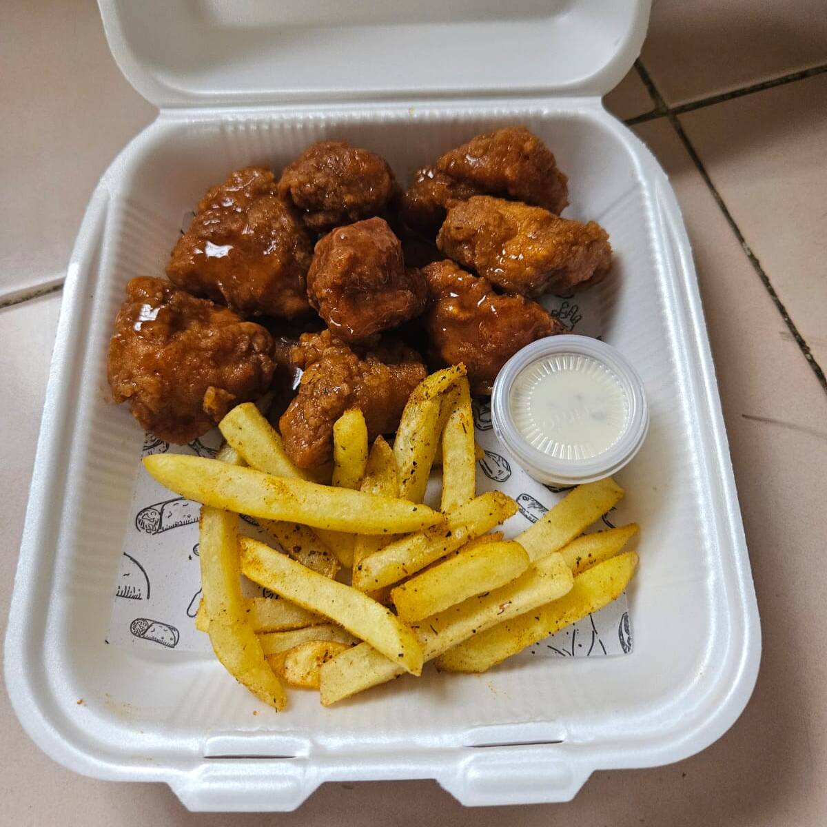 Boneless búfalo 8 pzs