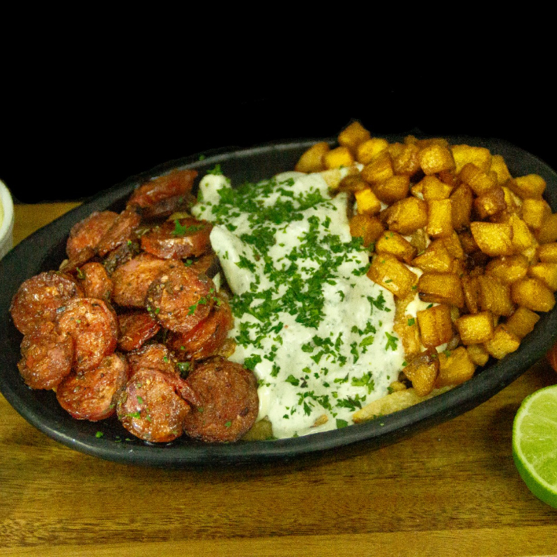Papas con Chorizo