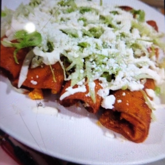 enchiladas de desebrada