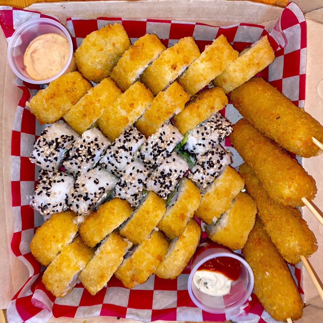 Sushi box.