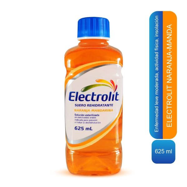Electrolit Suero Rehidratante Sabor Naranja Mandar