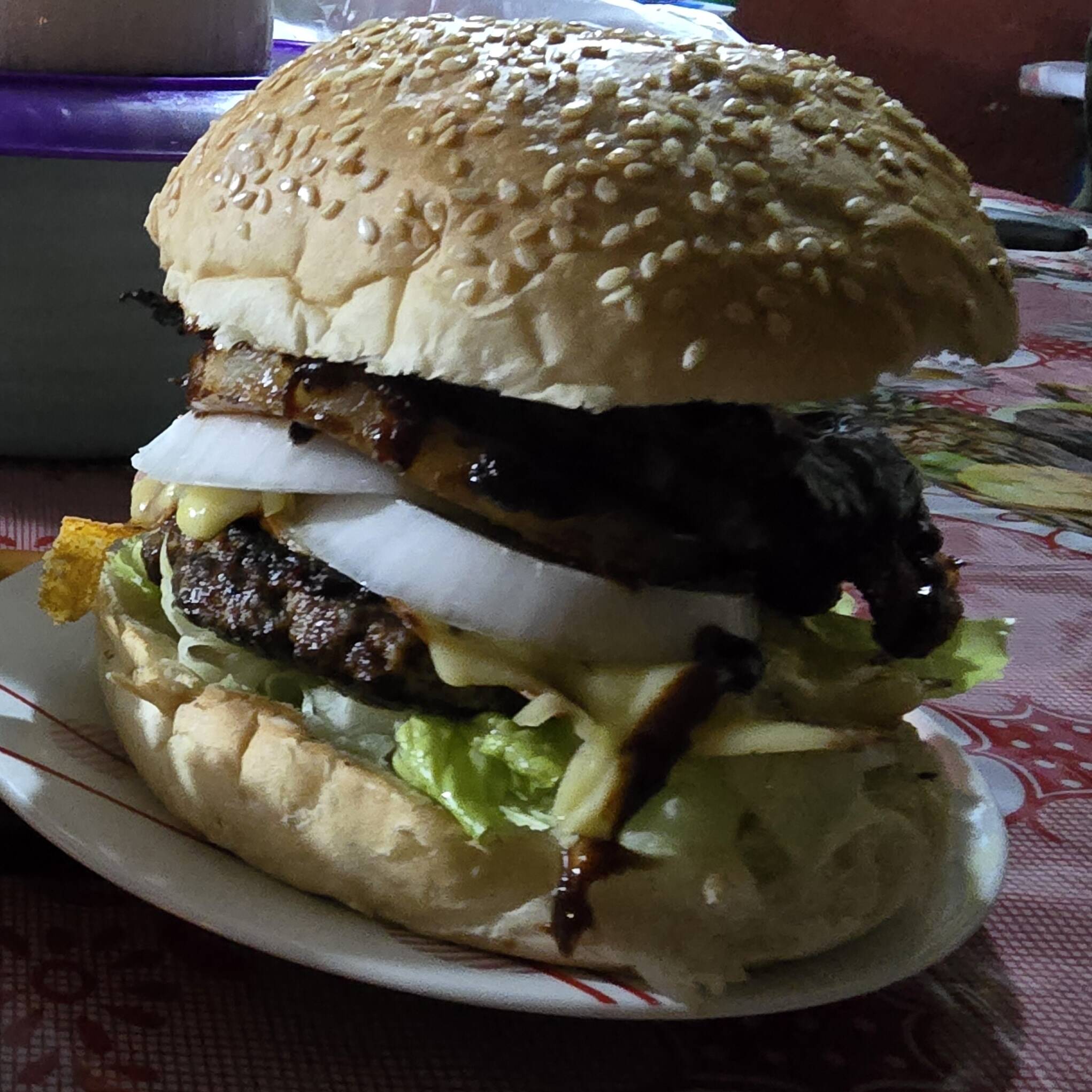 Hamburguesa Hawaiana