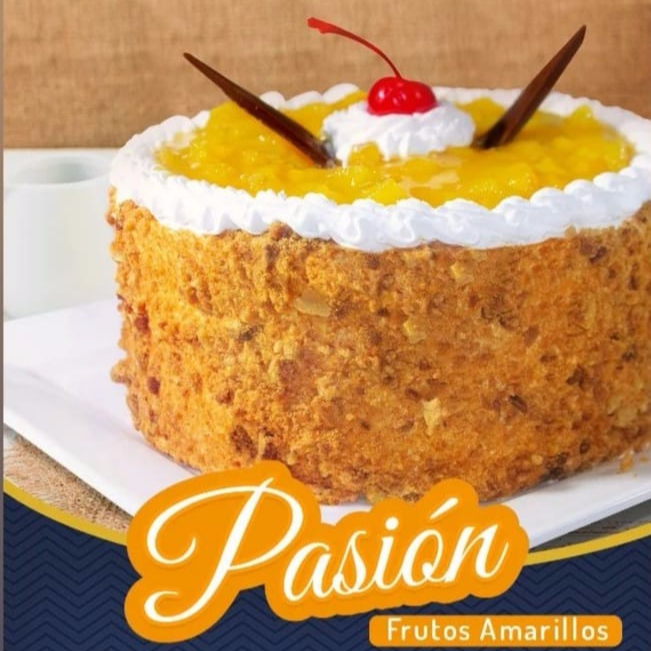 1/4 Torta Frutos Amarillos