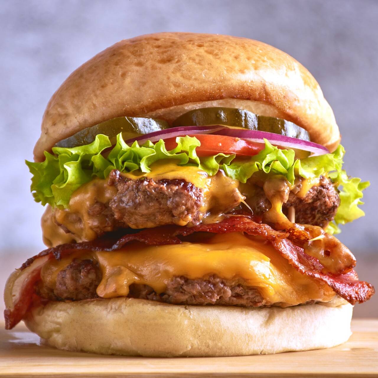 Hamburguesa la Chingona Doble Carne