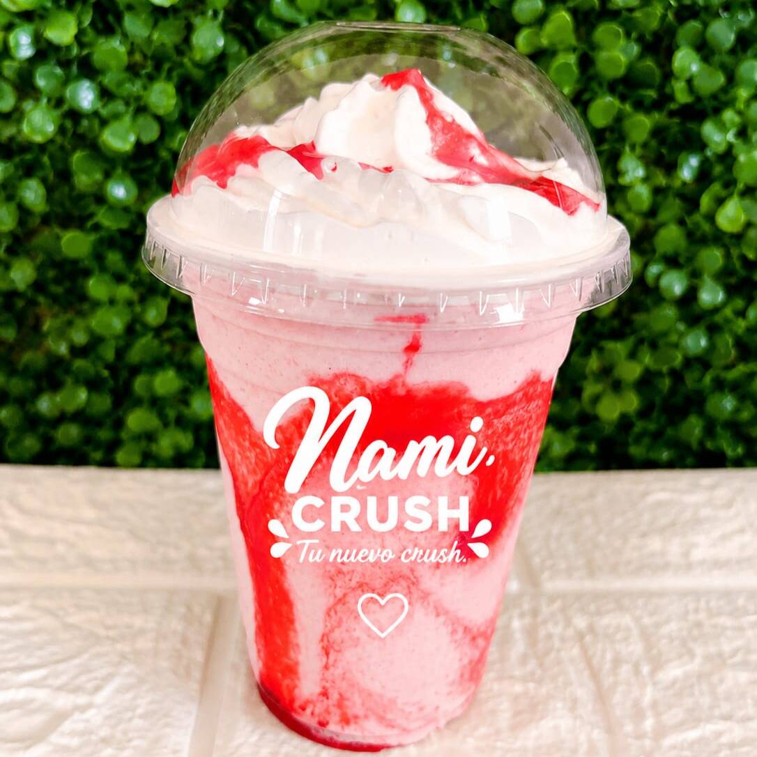 Fresas And Cream Crush - Frappé Fresas con Crema