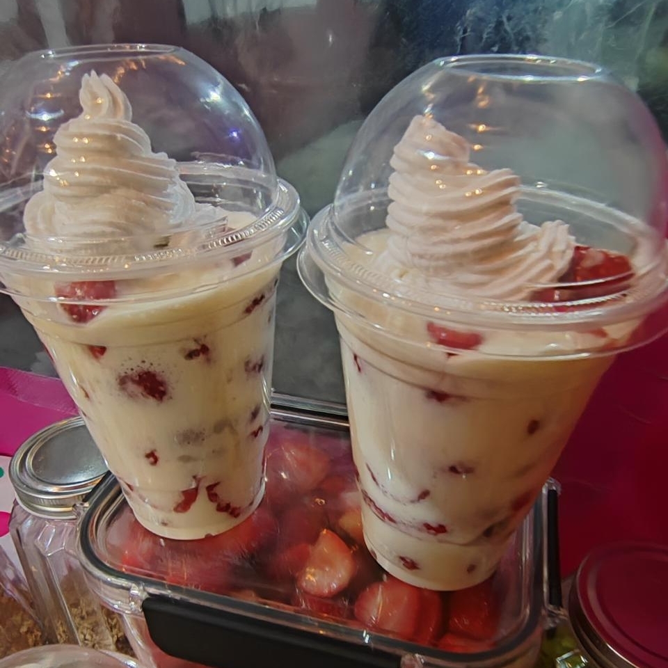 Fresas con Crema