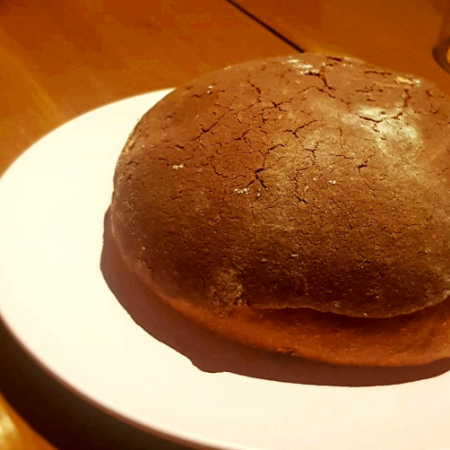 Concha de chocolate