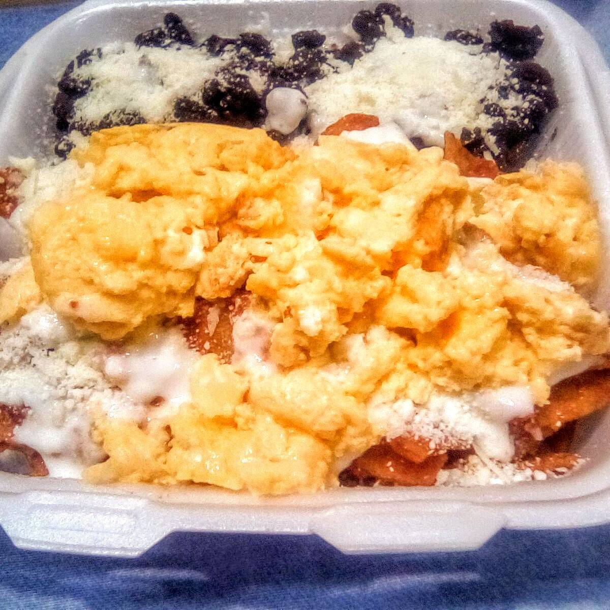 A huevo Chilaquiles