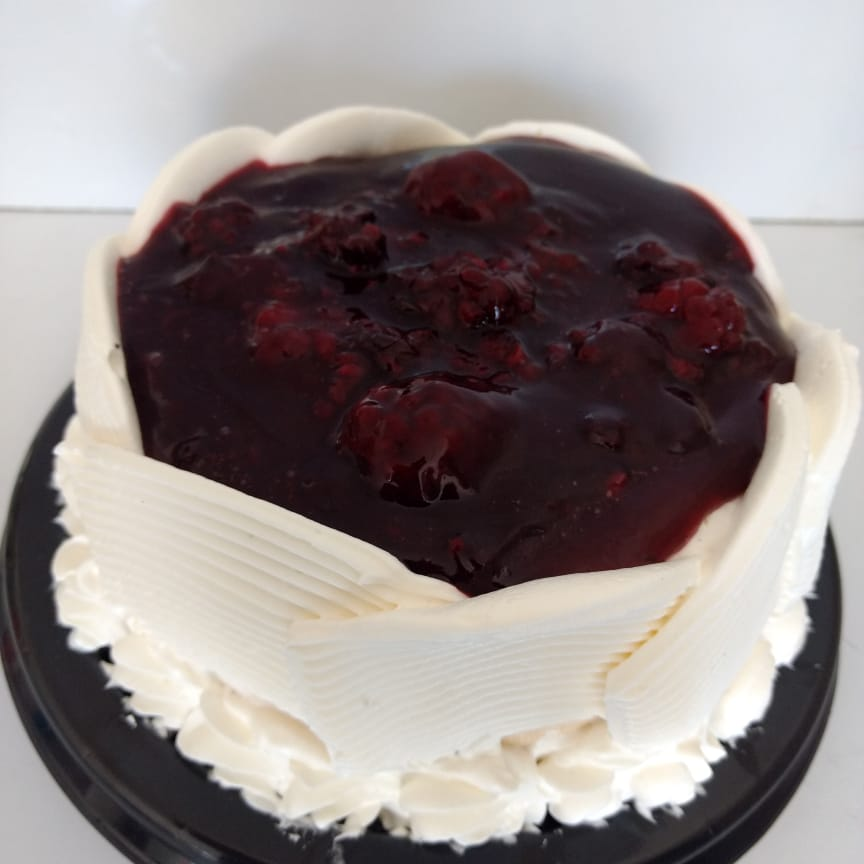Pastel Mini de Queso con Zarzamora