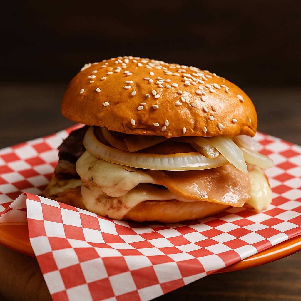 Hamburguesa Caribeña